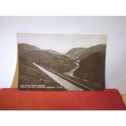 THE SMA' GLEN, CRIEFF, PERTHSHIRE unused vintage postcard RP by Valentine =