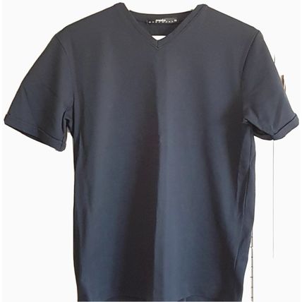 2x Lot Mens Topshop MOTO Menswear Dark Blue & Grey TOP T-Shirt Size M UK