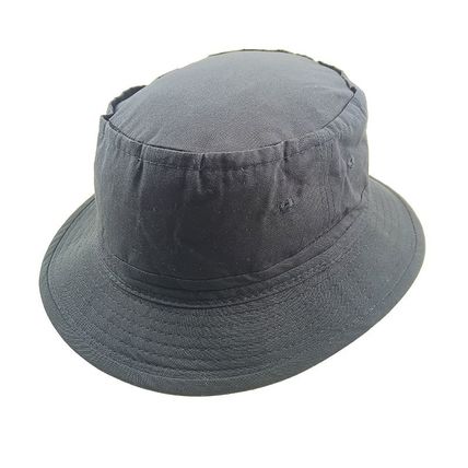 BRONER Water Repellent Poly-Cotton Blend Rain Roll Up/Bucket Hat Size XL