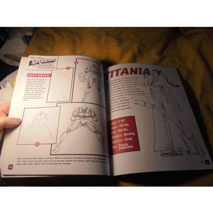 HOW To Draw SUPERHEROES by Scott Booth Softcover Book * 2003! $15.00 Shipped!!
