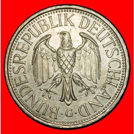 Ⰶ NOT COMMUNIST TYPE (1950-2001):GERMANY★1 MARK 1990G BADEN★LOW START★NO RESERVE