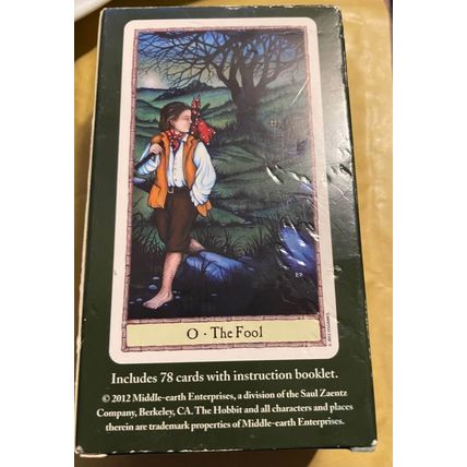 The Hobbit Tarot - 78 Cards - Rare