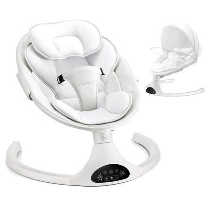 LAREX Baby Swing Infant Swing Electric Toddler Baby Rocker Portable for Newborn