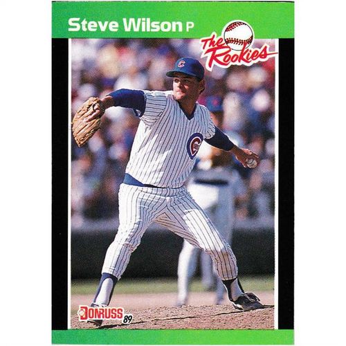1989 Donruss Rookies - #10 - Steve Wilson RC