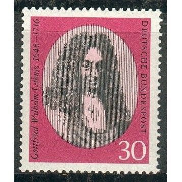 Germany 1966 - SG1423 - 250th Death Anniv of G.W. Leibniz (unused)