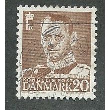 DEN 1948 20o 'KING FREDERIK IX' FINE USED (EBID42-951)