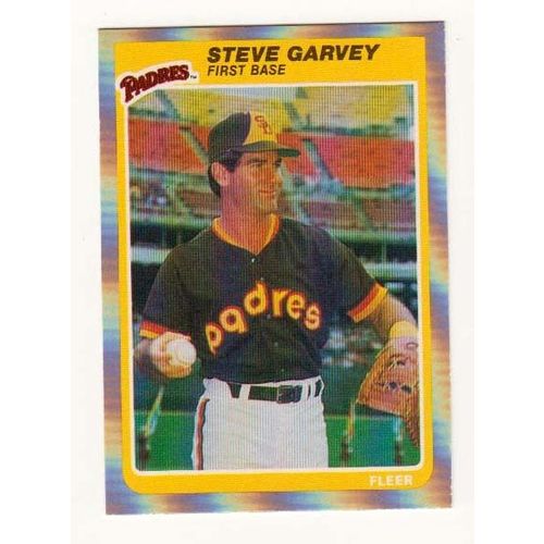 1985 Fleer baseball Steve Garvey card #32- NM- Padres