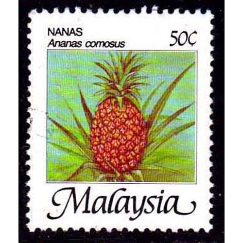 Malaysia 1986 Fruit 50c Used Stamp