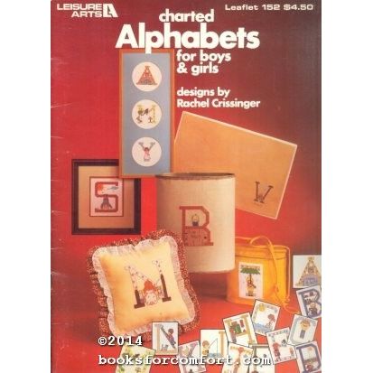 Charted Alphabets for boys & girls Leaflet 152