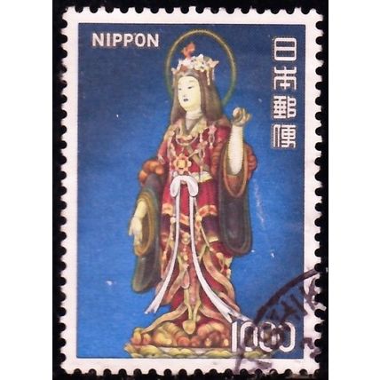 Japan, 1971-75, 1000y Princess Kissho, Scott 1087 (SG 1249), used