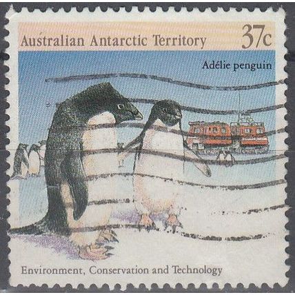 Australian Antarctic Territory 1988 Michel 82 O Cote (2005) 1.10 Euro Manchot