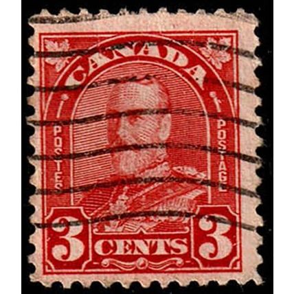 Canada 1930 King George V 3c Used Stamp.