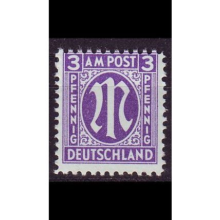 GERMANY Alliiert AmBri [1945] MiNr 0017 b A ( **/mnh )