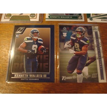 2022 Panini, 5-Premium Rc Cards, KENNETH WALKER III, Seahawks