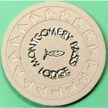 Montgomery Lodge. $5 Casino Chip. Montgomery Pass, NV. Z41.