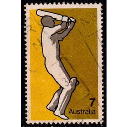 Australia 1974 Sport Cricket 7c Used Stamp .
