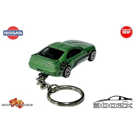 ULTRA RARE MOTORMAX KEYCHAIN GREEN NISSAN 300ZX FAIRLADY