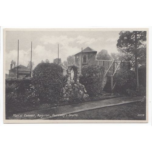 Our Lady's Grotto Marist Convent School Paignton Devon Postcard 29210