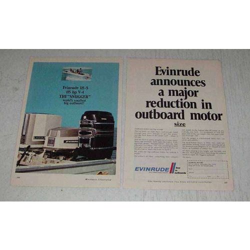1969 Evinrude 115-S Outboard Motor Ad