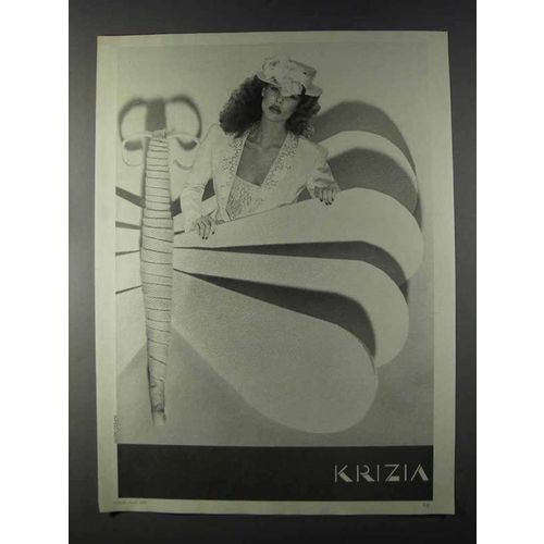1980 Krizia Fashion Ad
