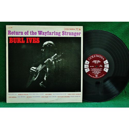 Burl Ives - Return Of The Wayfaring Stranger - CL 1459 - VG-