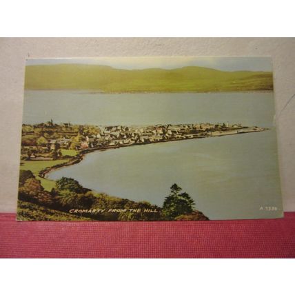 CROMARTY from the hill. SCOTLAND unused postcard by J B White =