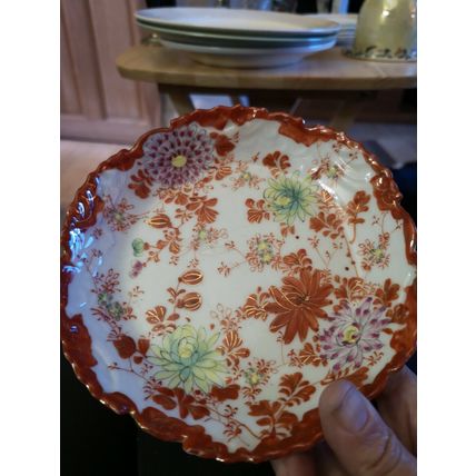 Oriental Hand Painted Plate