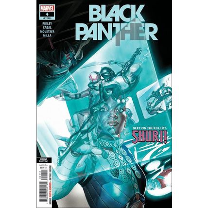 Black Panther (2022) #4 Marvel Comics LGY#201 Variant SHURI Avengers