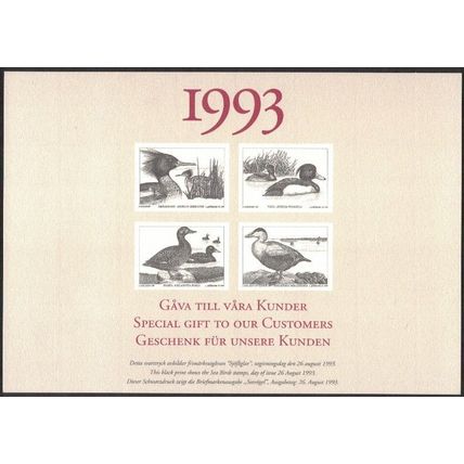 Sverige / Sweden - Gåva till våra kunder 1993