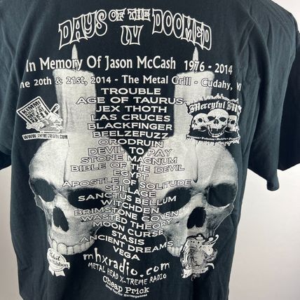 Days Of The Doomed IV 2014 Midwest Metal Festival XL T-Shirt Shirt