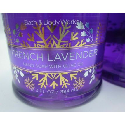 2 Bath & Body Works shea butter Olive Oil Hand Soap 13.3 oz French Lavender