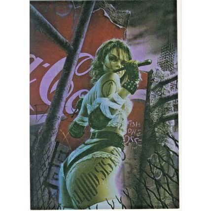 1998 COMIC IMAGES ROYO MILLENIUM ALL-OMNICHROME COLLECTORS CARDS PROMO #2