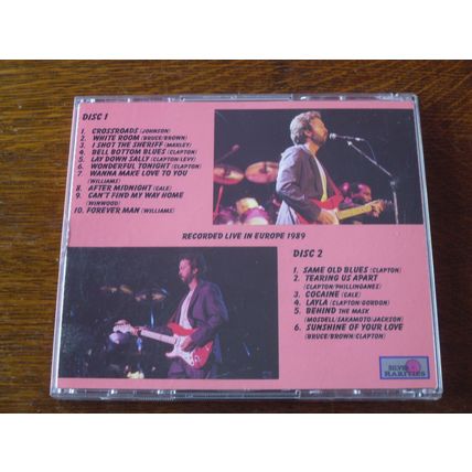 ERIC CLAPTON - The TWELFTH NIGHT Recorded live in Europe 1989