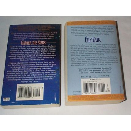 Lot 949 - - Kimberly Cates - 9 Books - Romance / Historical Romance - Paperback