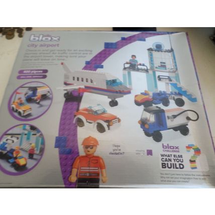 Wilko Blox - City Airport - 400 Pieces - NEW/BOXED/SEALED