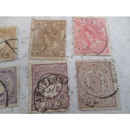 Netherlands - Stamps. a selection of 15 different stamps