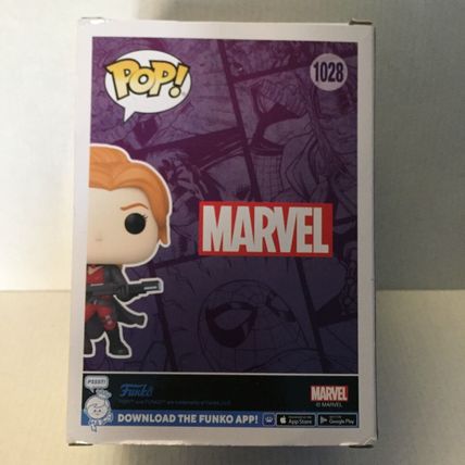 NEW Marvel Elsa Bloodstone Funko Pop Figure #1028 & Black & White Jack Russell