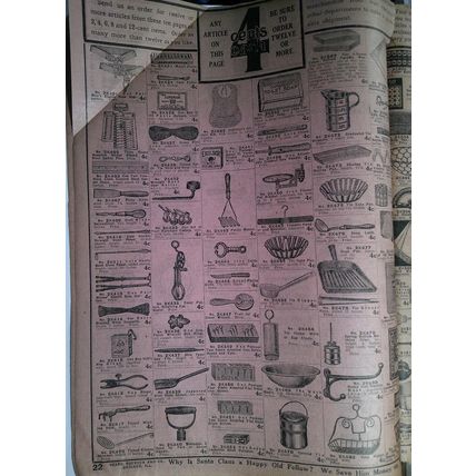 10 pages of household bargains from Sears, Roebuck & Co Retail Catalog 1905