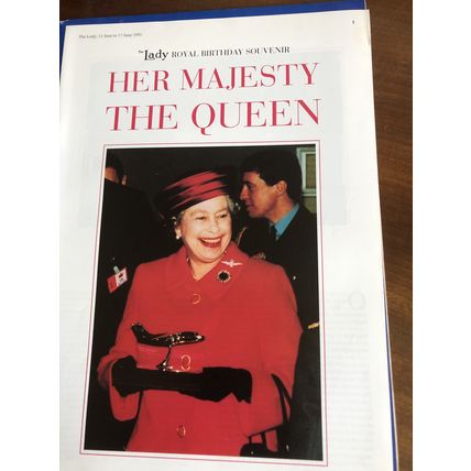 THE LADY MAGAZINE 11 JUNE 1991 FEATURING HM QUEEN ELIZABETH 11