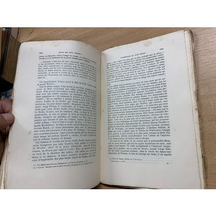 RARE* 1 AOUT 1886 "REVUE DES DEUX MONDES" FRENCH LARGE PAPERBACK BOOK (P3)