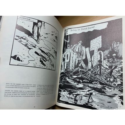 1978 1ST EDITION "MASTERS OF COMIC BOOK ART" HUGE PAPERBACK BOOK (P3)