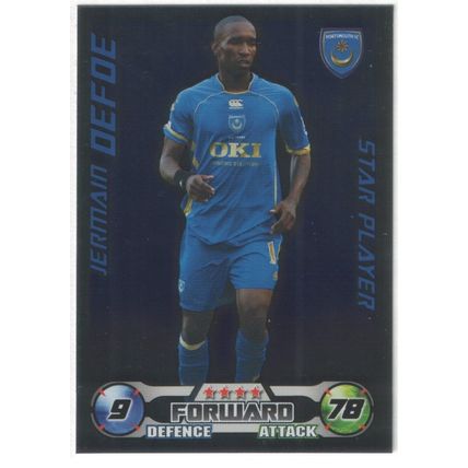 Match Attax 2008/2009 Jermain Defoe Portsmouth Star Player