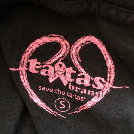 Rockin Tatas Womans S Breast Cancer Awareness T-Shirt Black Short Sleeves Shirt