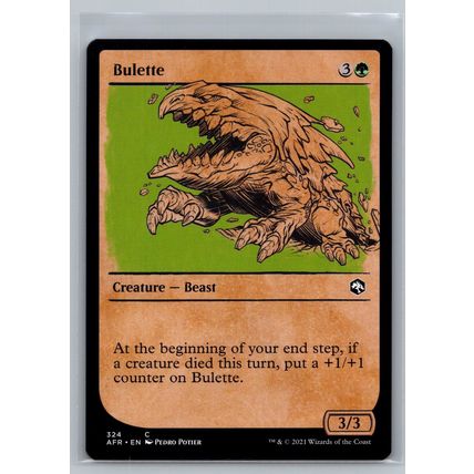MTG Card Adventures in the Forgotten Realms #324 Bulette Showcase