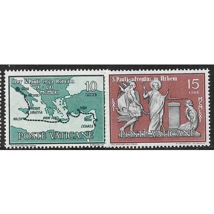 1961 Michel 369+370 - MLH (*)