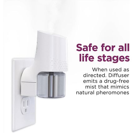 COMFORT ZONE 6 Pack Multicat Diffuser Refills; Cat Calming Pheromones Help Anxie
