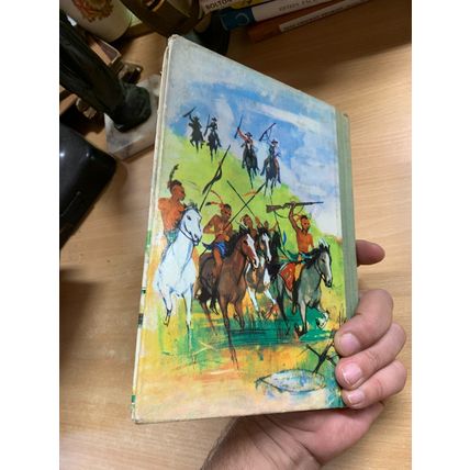 1968 FENIMORE COOPER "THE PRAIRIE" ILLUSTRATED FICTION HARDBACK BOOK (P3)