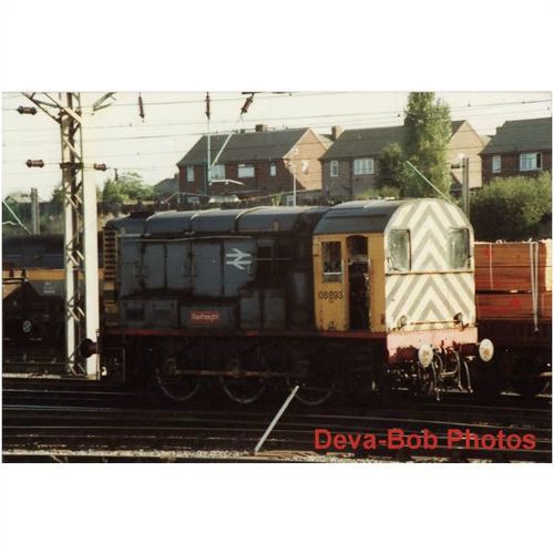Railway Photo BR Class 08 08893 BESCOT TMD 1987 Diesel Shunter Loco Shed Depot