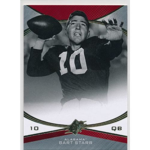 2013 Upper Deck SPx #27 Bart Starr Alabama Crimson Tide