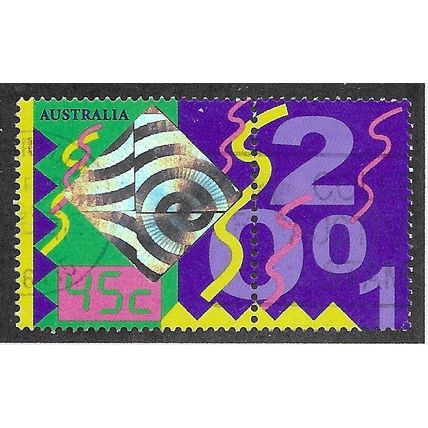 AUS 2001 45c 'COLOUR MY DAY' FINE USED (EBID68-339)